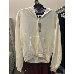 NWT Skims French Terry Zip Up Hoodie size M